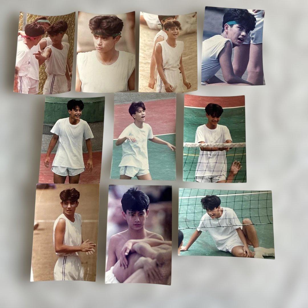 ⑤光GENJI 佐藤アツヒロ 敦啓 写真13枚セット ブロマイド 当時物