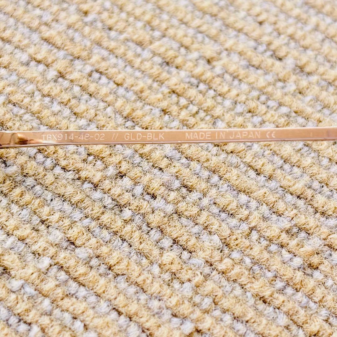 THOM BROWNE TBX914-48-02(TB-914) GLD-BLK - メルカリ