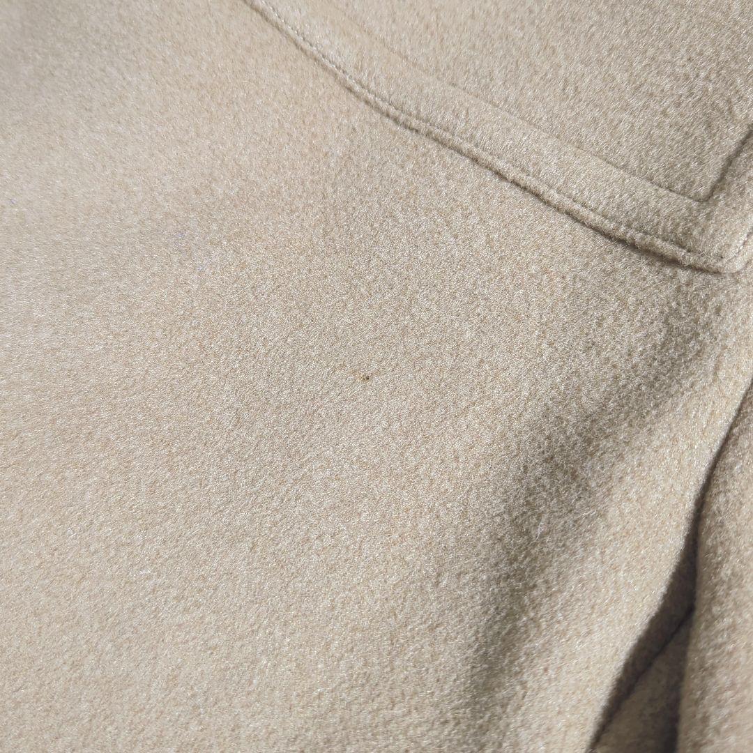 HYKE ダッフルコート ロゴ入りトグル ロングコート グレージュ - メルカリ