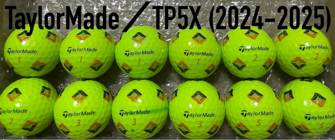 91.《現行モデル》12球 TP5X PIX TaylorMade ロストボール - メルカリ
