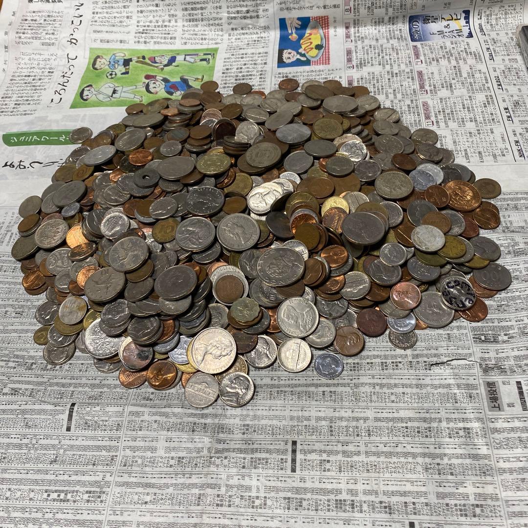 外国 昔の貨幣 古銭 世界の まとめ売り 正味5.1Kg NO.32 外国 昔の貨幣 古銭 世界の まとめ売り 正味5.1Kg NO.32 外国 昔の貨幣