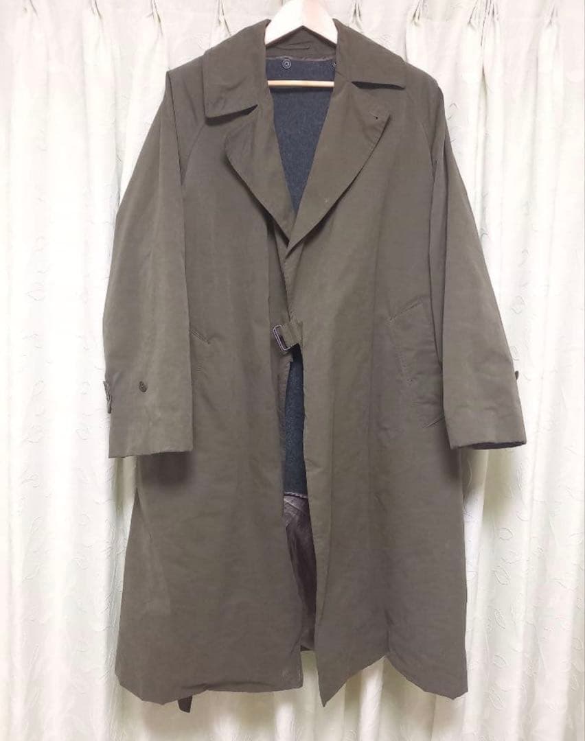 comoliコモリ名作19AWコットンナイロンタイロッケンコート - メルカリ