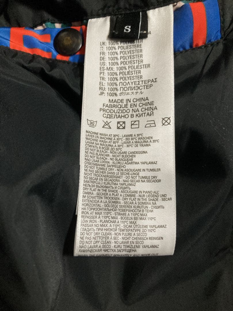 DIESEL 定価約5万円 アシンメトリー カラフルダウンジャケット M~L相当