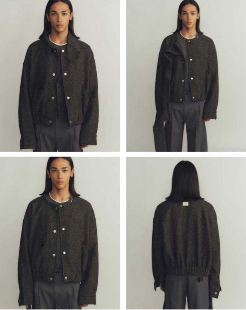 NULLUS 25aw DECONSTRUCTED JACKET サイズ1