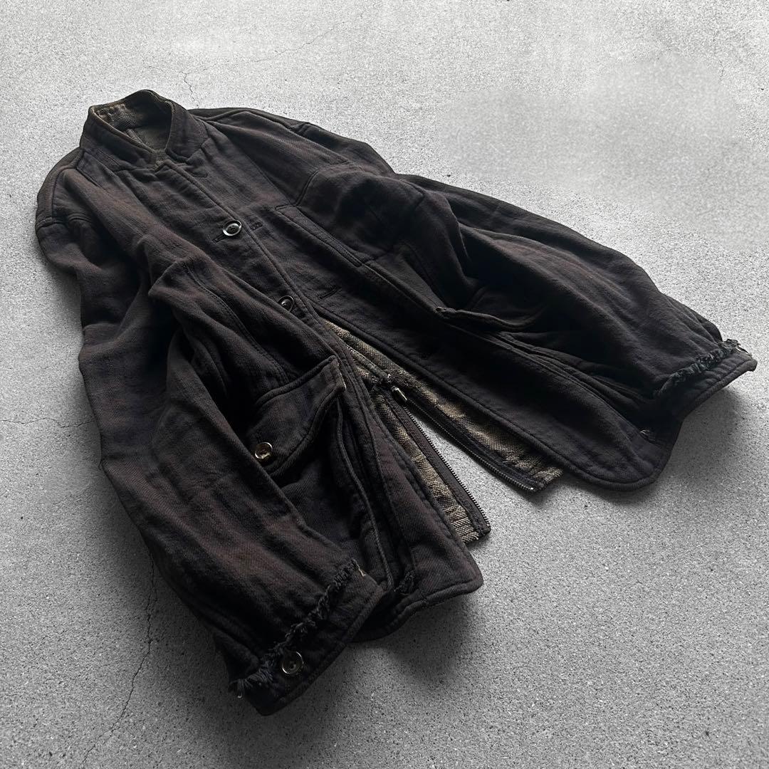 00's Archive 織柄 ジャガード リバーシブルジャケット 亜熱帯 平成
