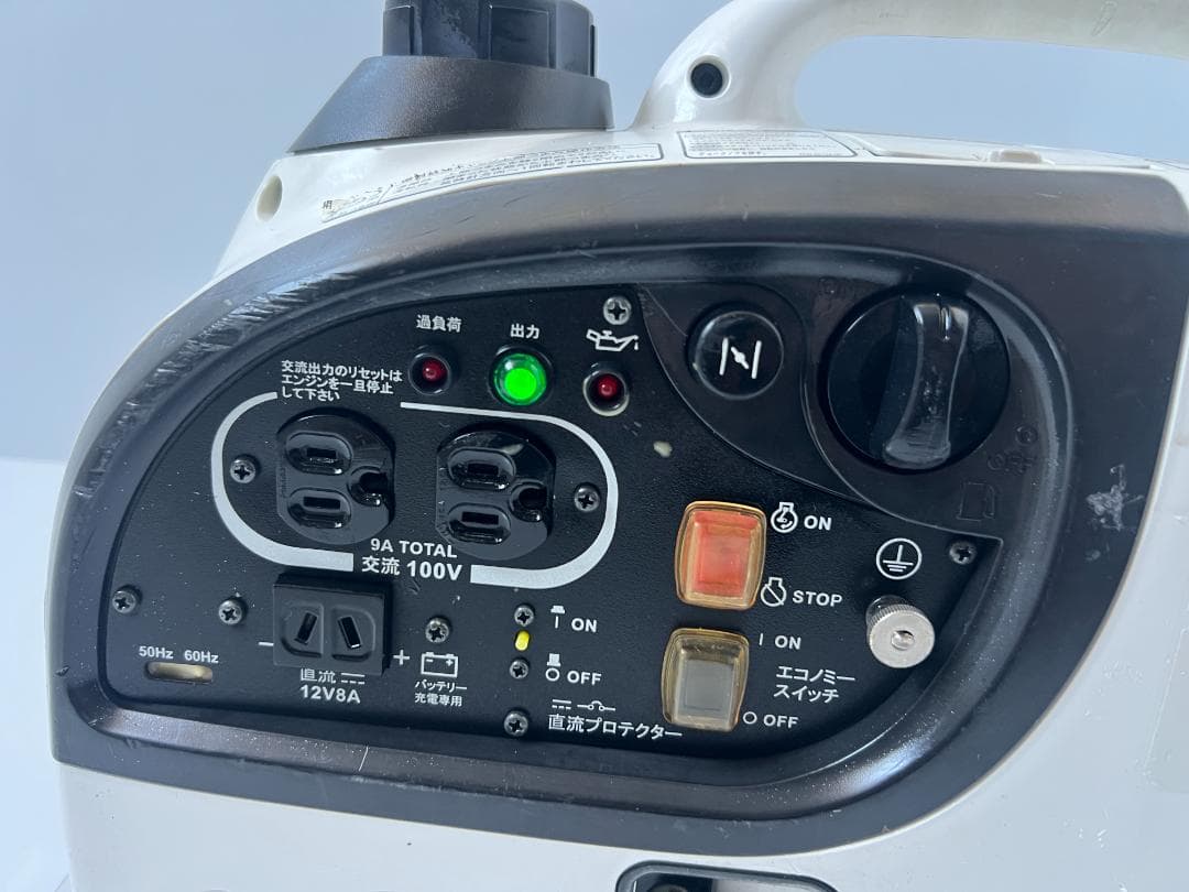 YANMARヤンマー インバーター発電機 G900iS2 動作確認済み KHD3 - メルカリ