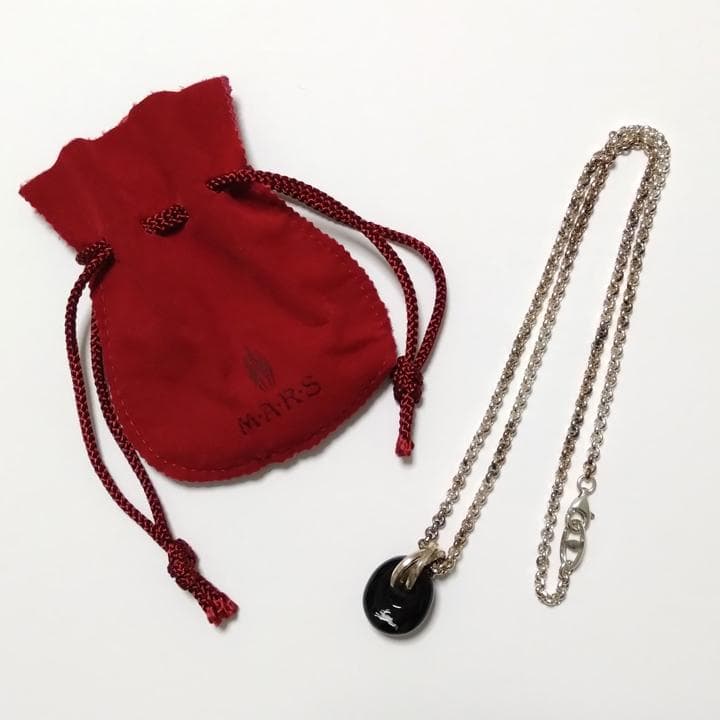 夏色様専用】GLAY TERUさん着用 M•A•R•S オニキスネックレス - メルカリ