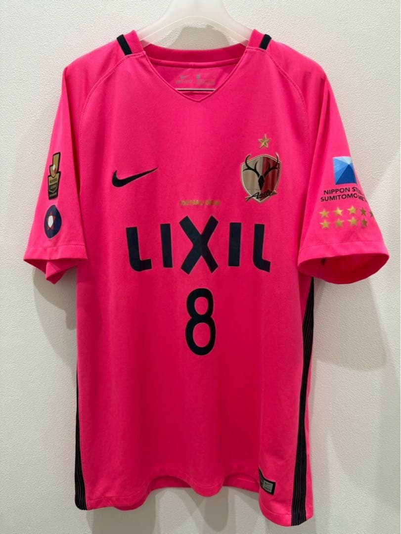 鹿島アントラーズ レプリカユニフォーム土居聖真SHOMA8ピンクアウェイ