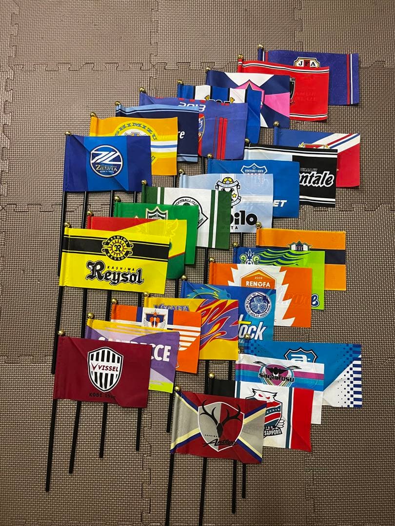 ミニフラッグ 28点セット Jリーグ WEリーグ 日本代表 - メルカリ