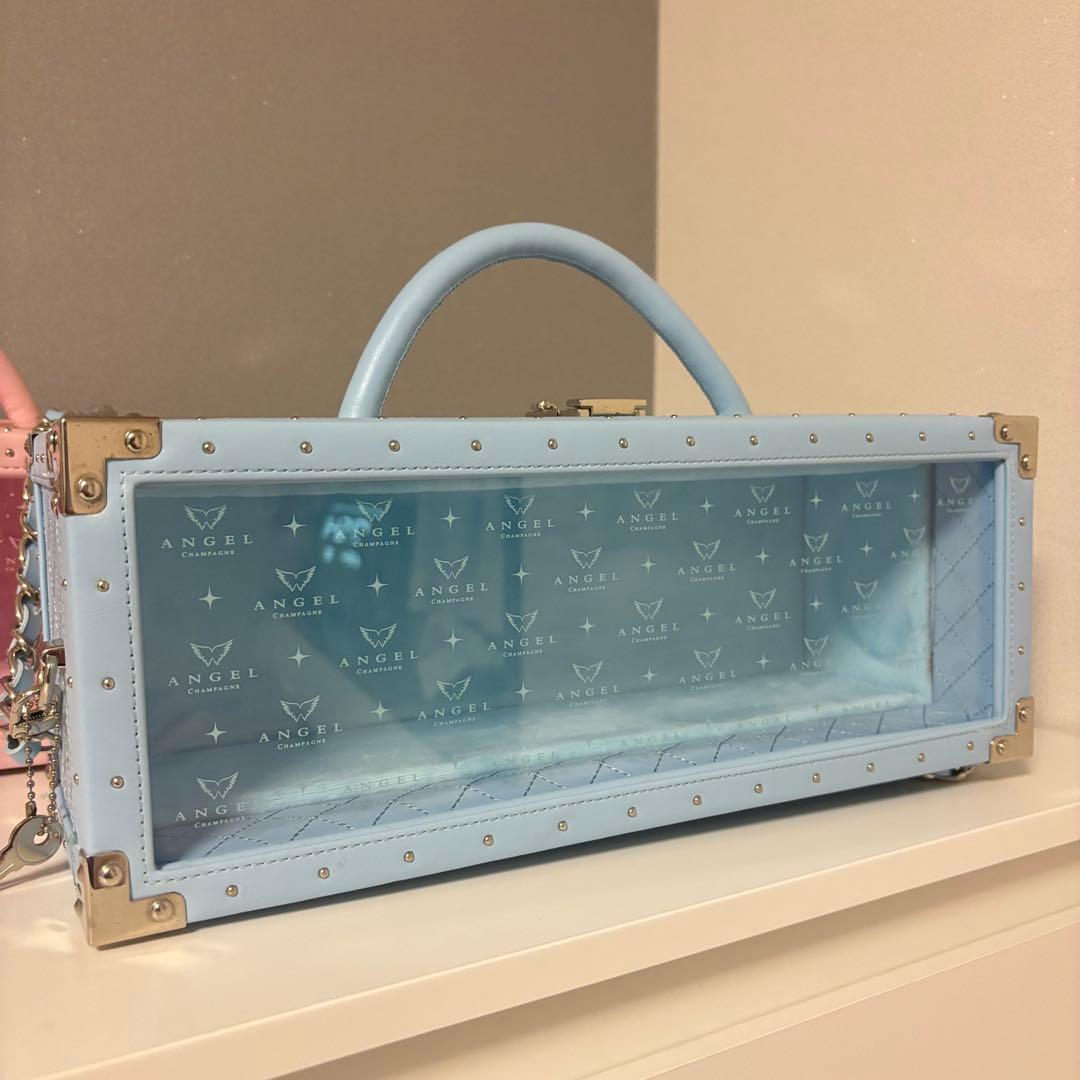 ANGEL エンジェル シャンパン ドゥミセック ケース ピンク ブルー 空き