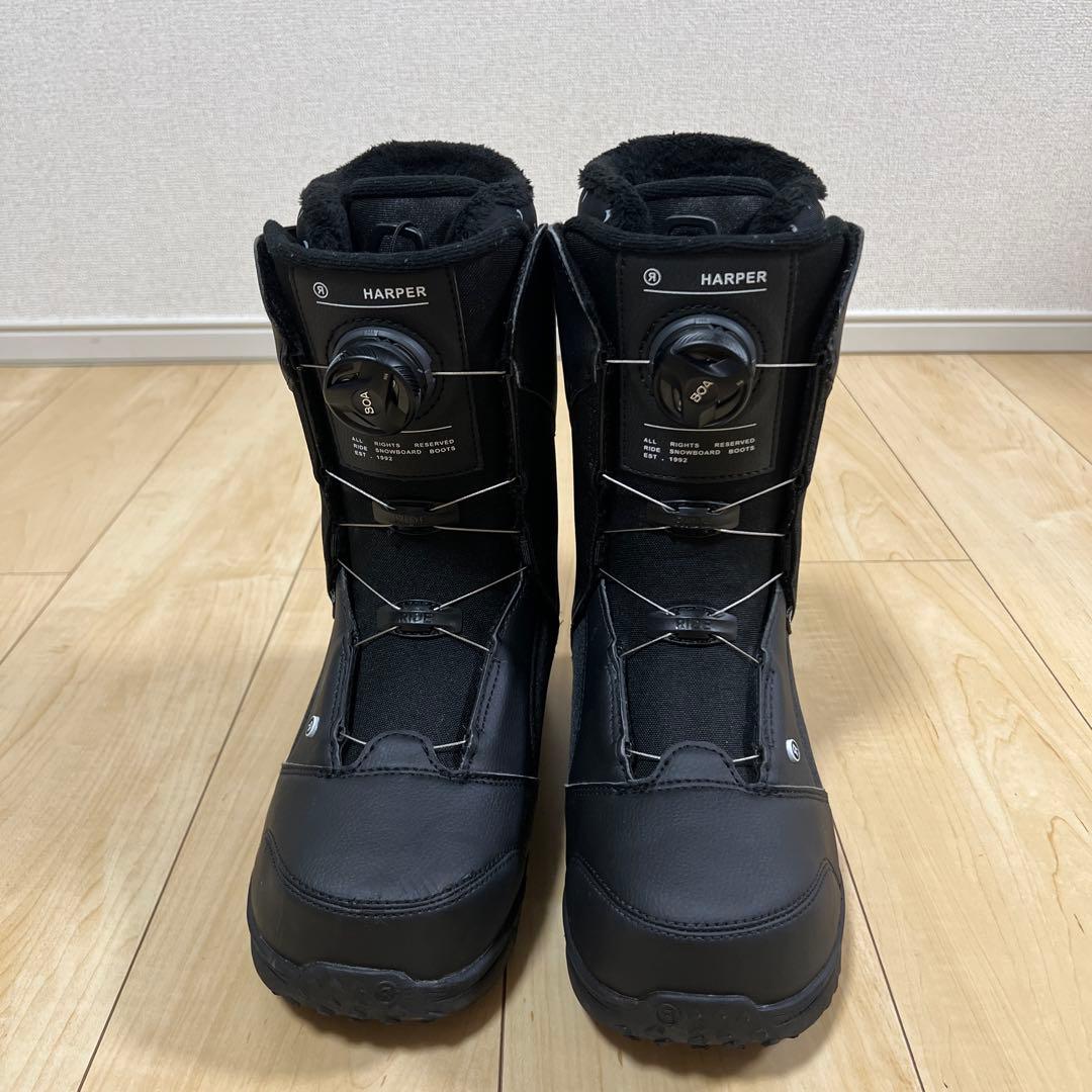 【超美品_即日発送】RIDE スノボブーツ　HARPER BOA　25.5cm