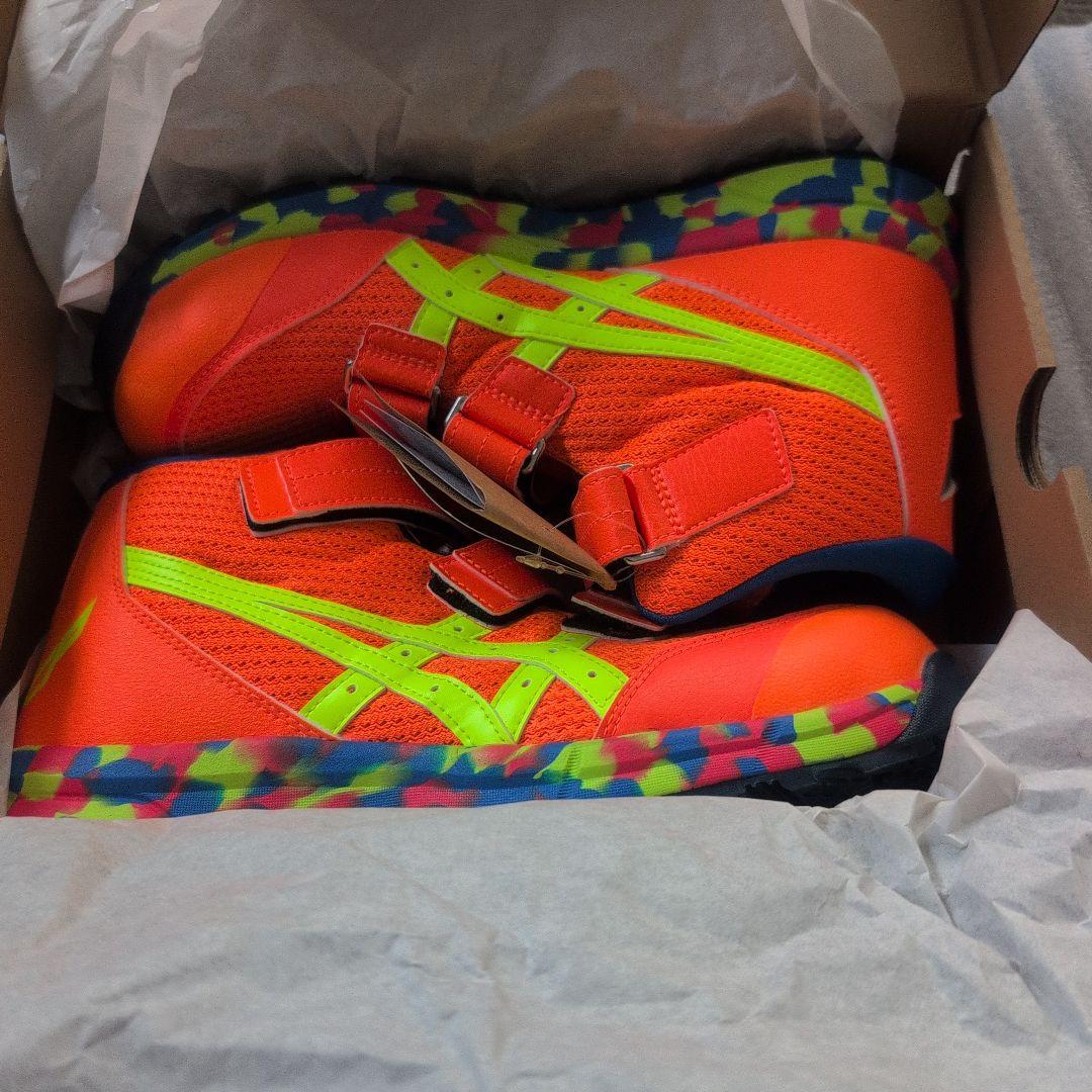 限定色asicsCP20326.0cm 安全靴　アシックス　ショッキングオレンジ 限定色asicsCP20326.0cm 安全靴 アシックス ショッキングオレンジ