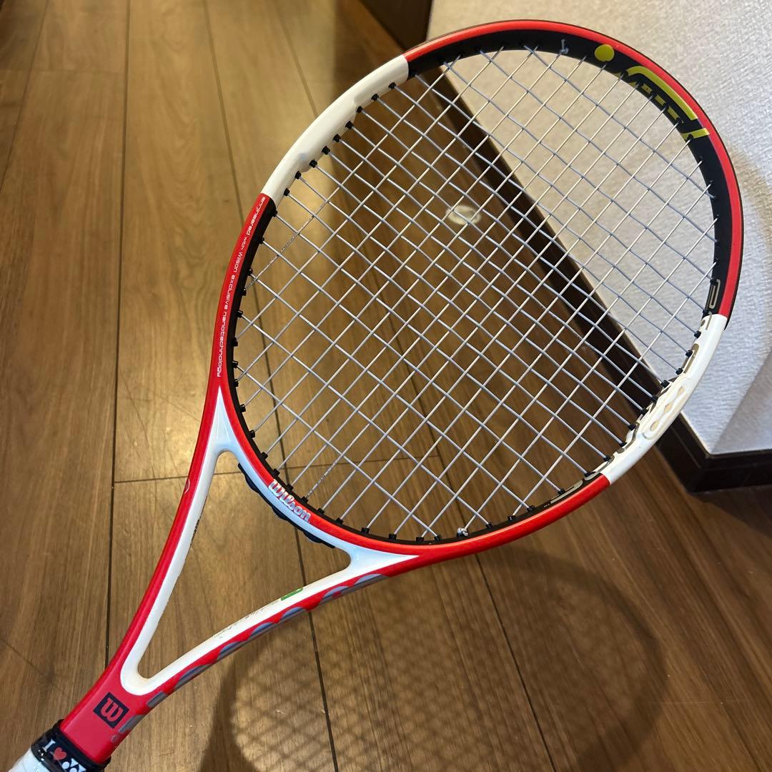 ピンクの猫Wilso ウィルソン Nコード SIX-ONE 95 硬式用 2026年最新】N CODE six-one ラケットの人気アイテム - メルカリ