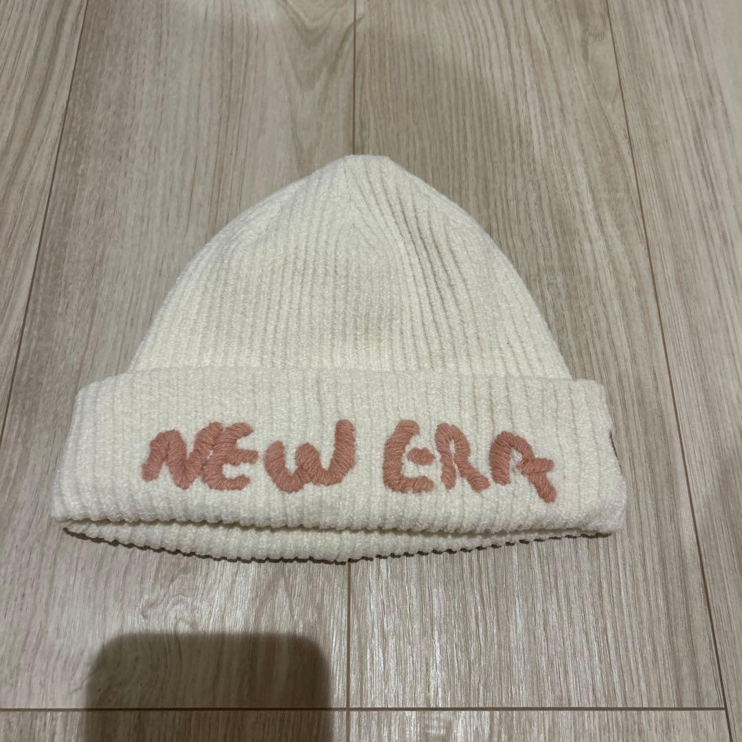 NEW ERA ニット帽 ホワイトBE:FIRST シュント着用　完売品 m66794429200_1.jpg?1767184406
