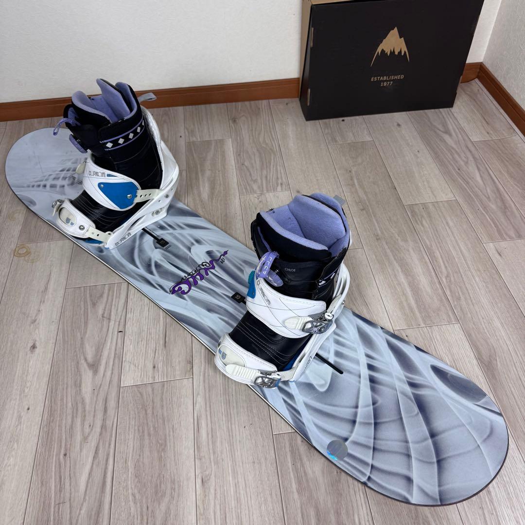 BURTON スノーボード 134cm ブーツ 23.5cm 三点セット