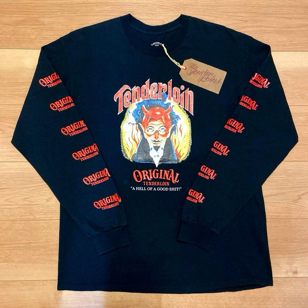 本店限定！TENDERLOIN テンダーロインTEE ON オールドニックBLK - メルカリ