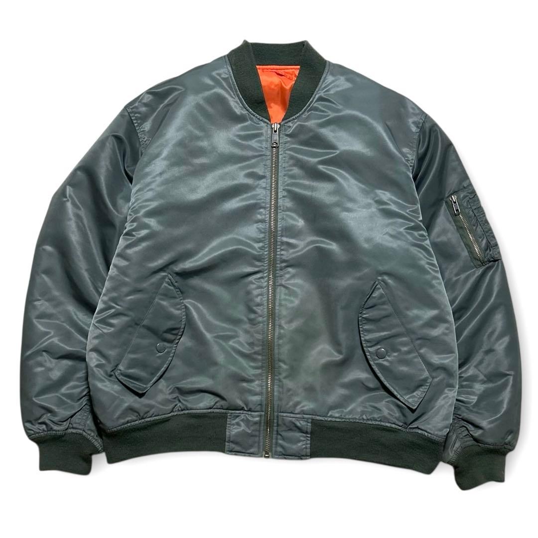 専用！90s OLD UNIQLO ユニクロ MA–1 ボンバージャケット UNIQLO(ユニクロ) / OLD/旧タグ/MA-1/フライトジャケット/XL/カーキ
