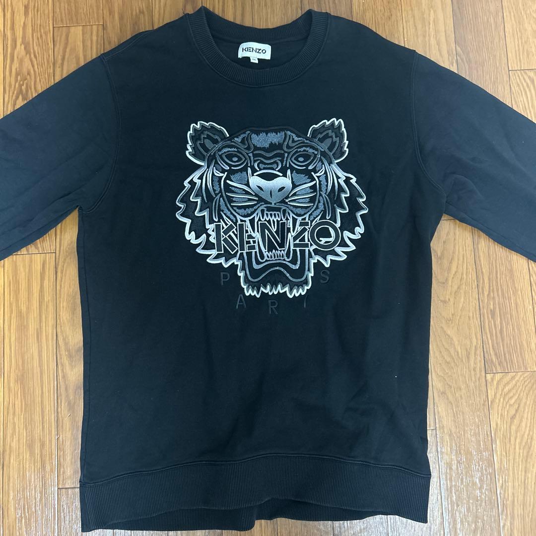 KENZO トラ刺繍 スウェット Mサイズ KENZO トラ刺繍 ダークグリーン スウェット Mサイズ - メルカリ
