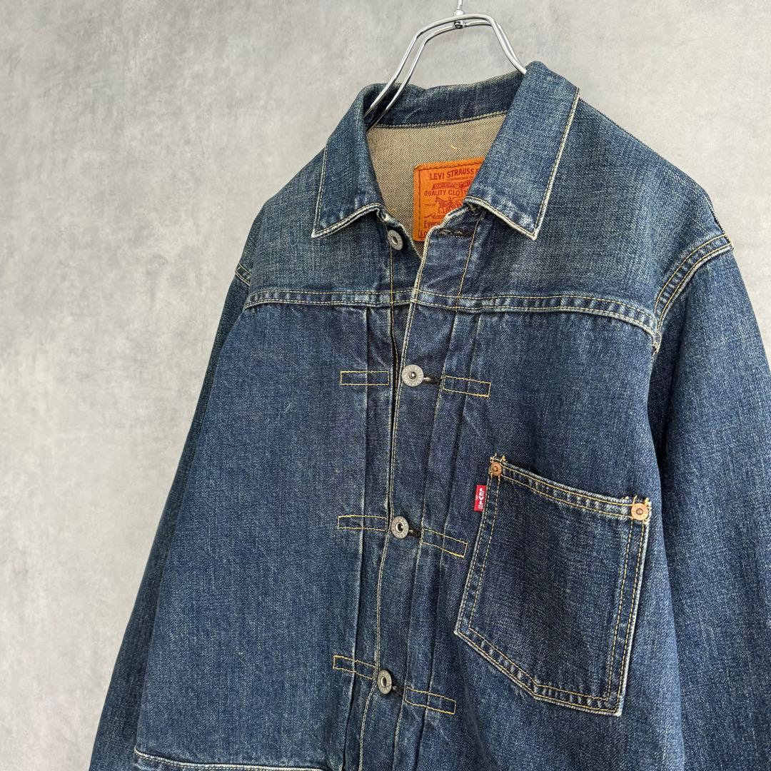 90sLEVI'S リーバイス71506XX 1stデニムジャケット大戦モデル - メルカリ