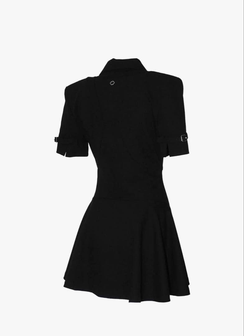 THEREDTHREAD Sパネル ジャケット ドレス ミニ Freeサイズ