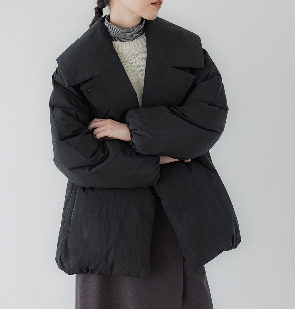 size1 ダブルブレストダウンジャケット crewre - メルカリ