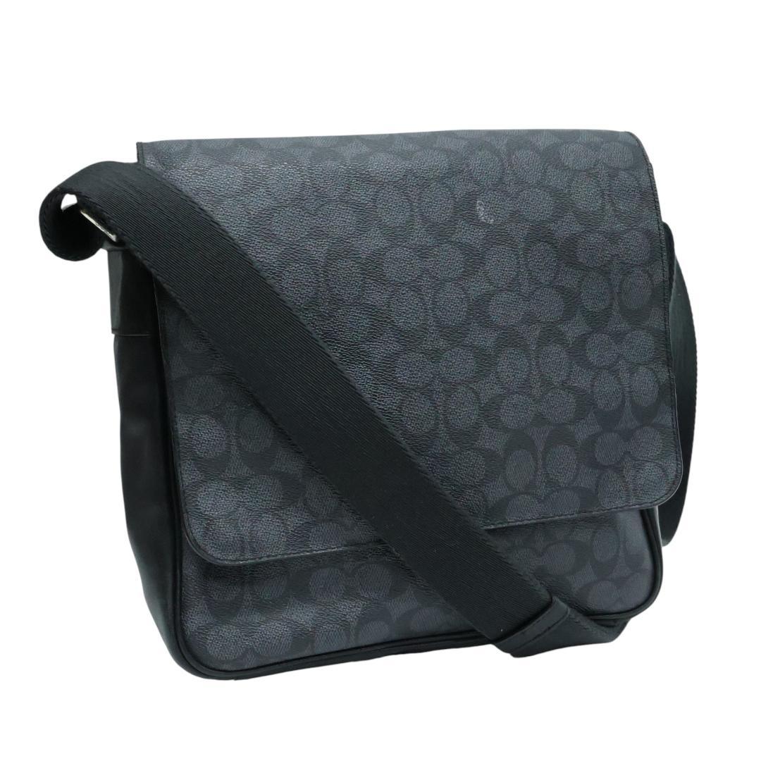 良品 COACH コーチ メッセンジャーバッグ PVC シグネチャー ブラック 楽天市場】コーチ ショルダーバッグ メッセンジャーバッグ メンズ