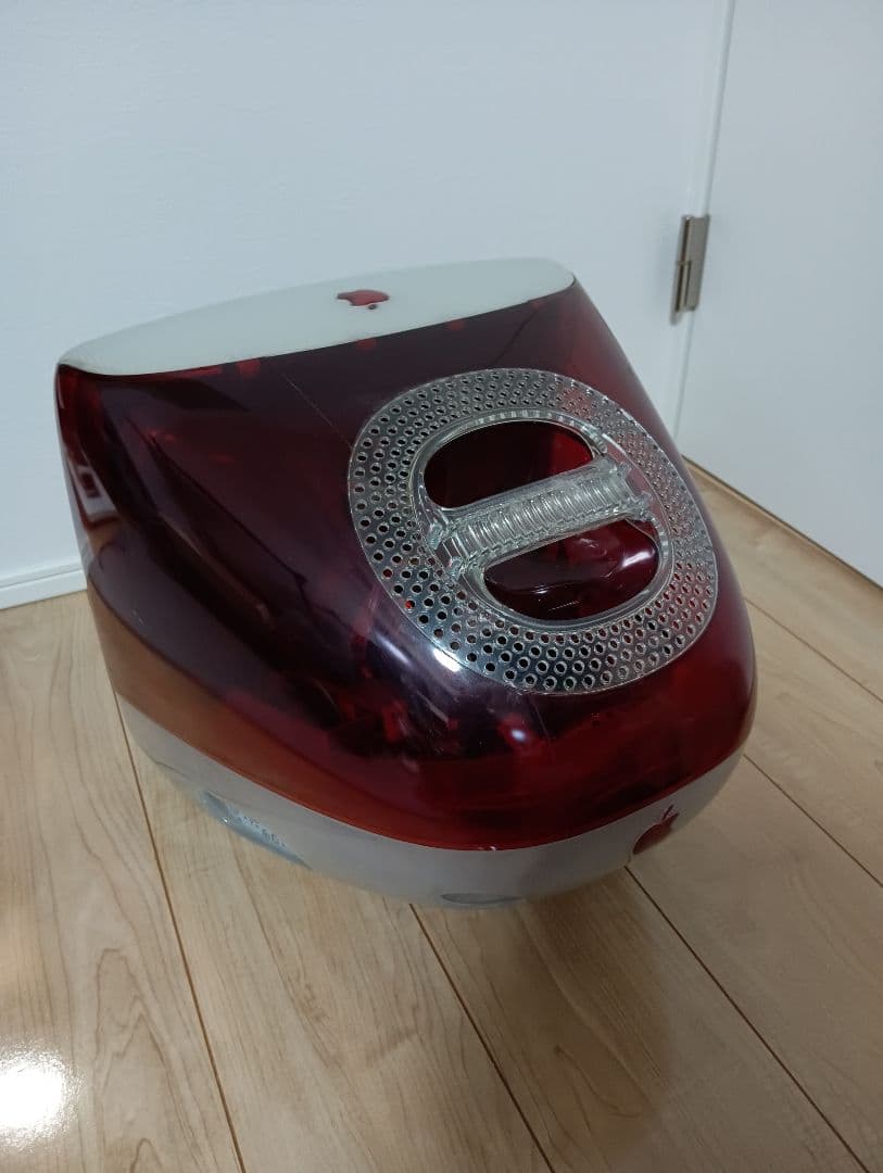 通電確認済み 初代 Apple iMac G3 スケルトンレッド