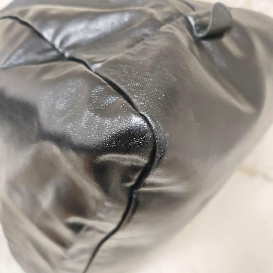 美品✨jas m.b.BLUE ジャスエムビー ボストンバッグ ブラック