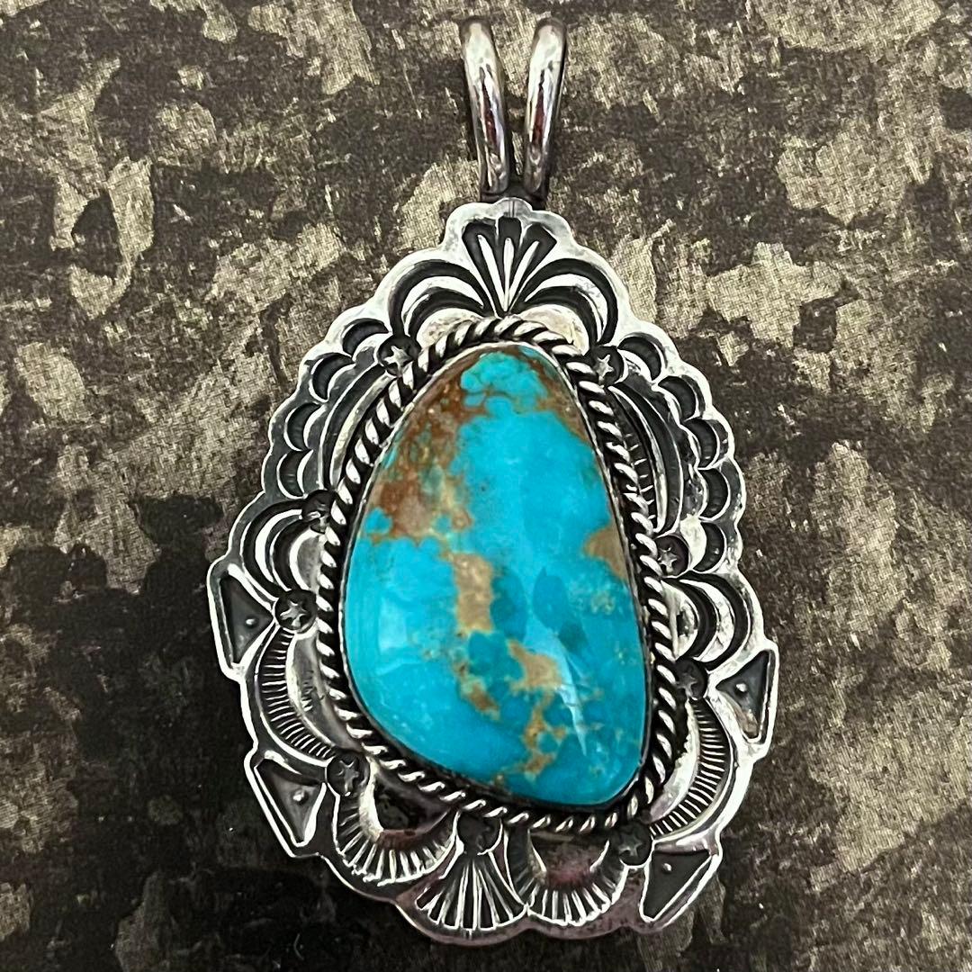 極美品❗️】 Gary Reeves ターコイズ ナバホ族 ペンダント 星無し