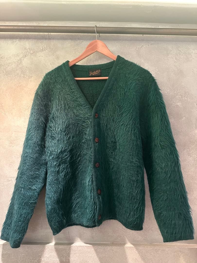 Tenderloinテンダーロイン モヘア カーディガン　mohair M TENDERLOIN 'T-MOHAIR CARDIGAN'モヘアカーディガン M テンダーロイン