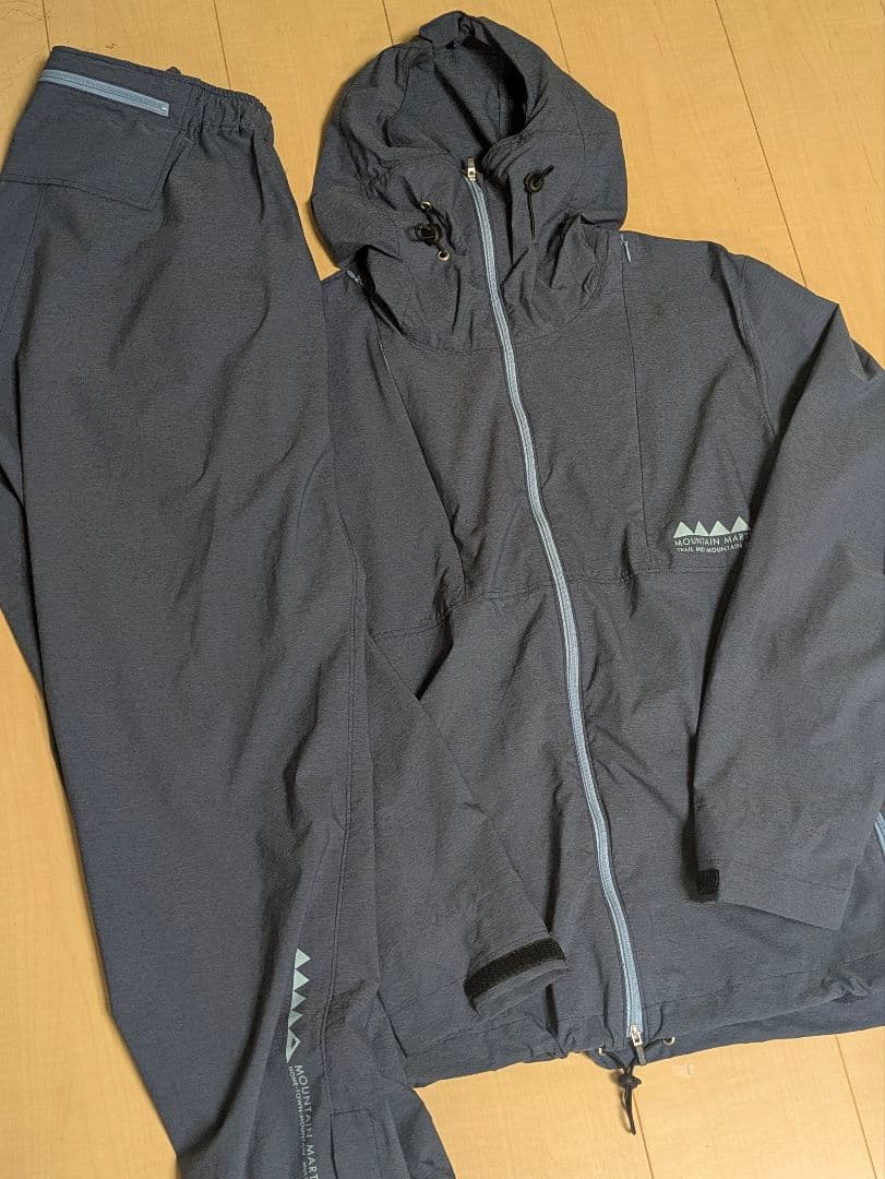 MMA Packable Wind Hoodie＆Pants インディゴ