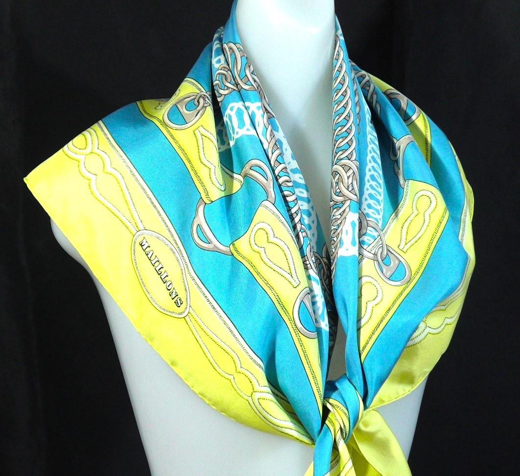 HERMES エルメス 大判スカーフ カレ90 D470 - メルカリ