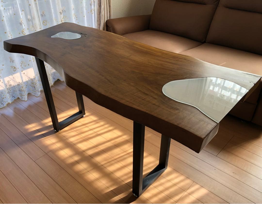 セージ　一枚板　ヴィンテージ　ウォールナット セージ 一枚板 ヴィンテージ ウォールナット セージ 一枚板