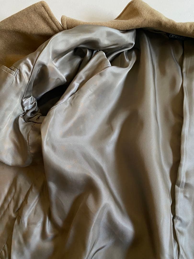 00s- polo ralph single raglan coat