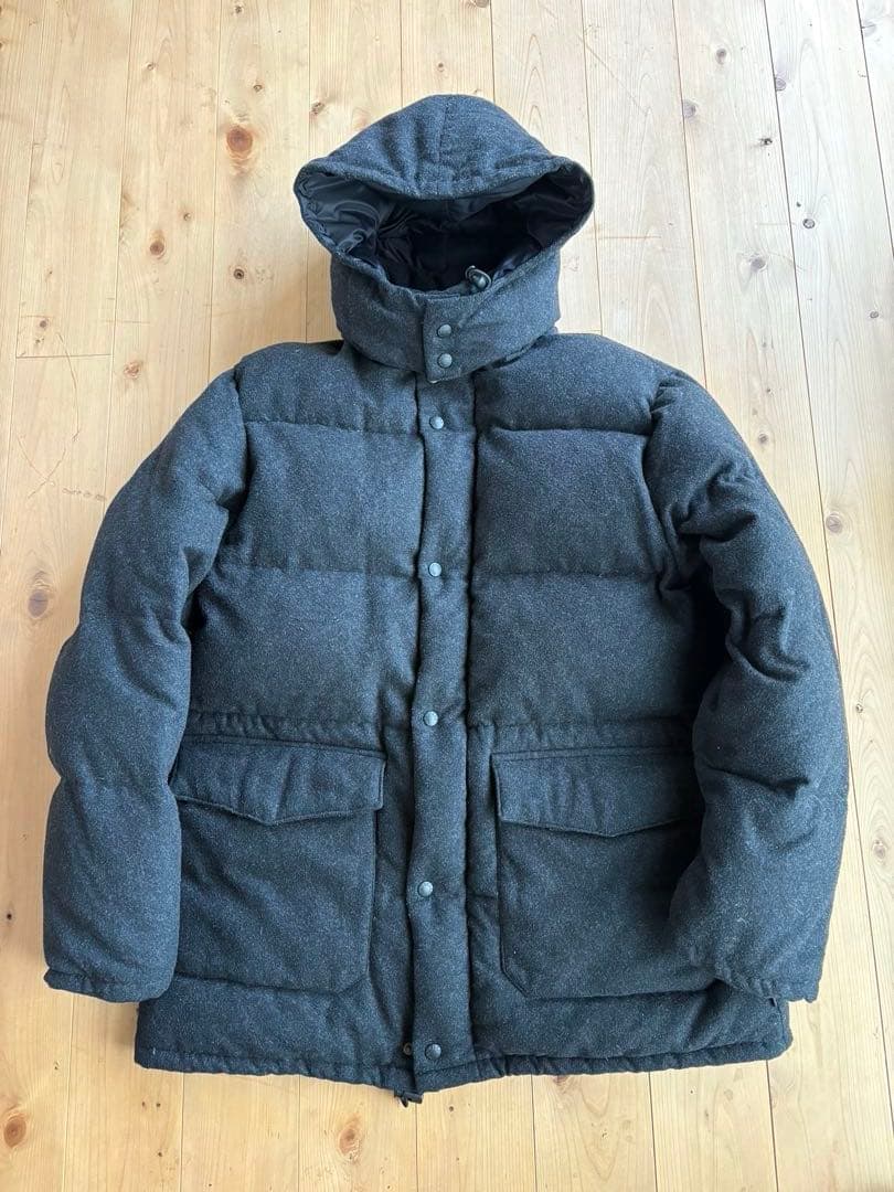 MONCLERモンクレールPARISパリス 青タグ 1サイズ フラノ フランス製