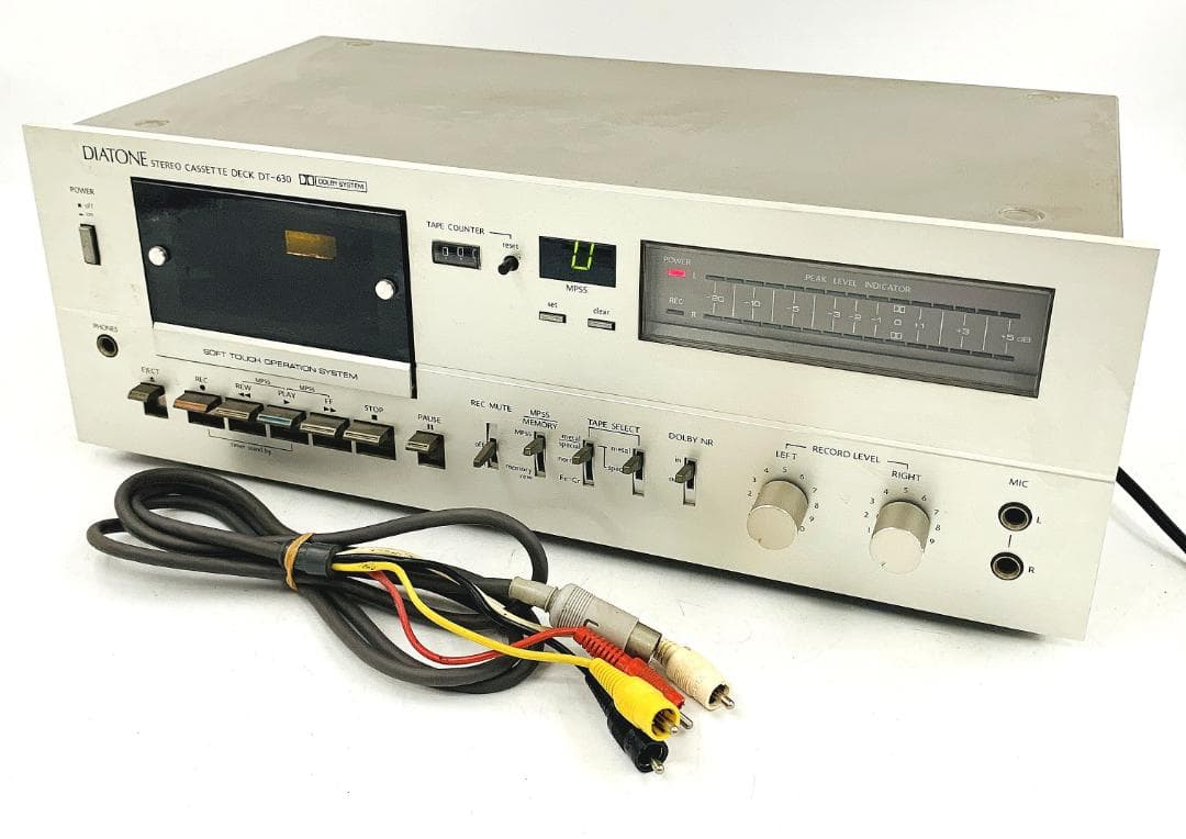 DIATONE DT-630 ステレオカセットデッキ 【通電OK ジャンク】 - メルカリ
