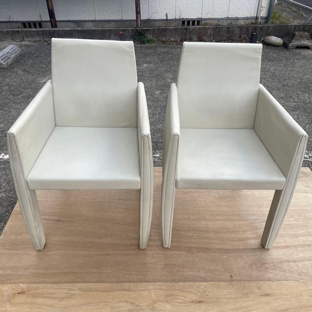 alflex チェア　アルフレックス　2脚　ホワイト arflex 公式通販】NT es エヌティー エス（アームレス）/ チェア