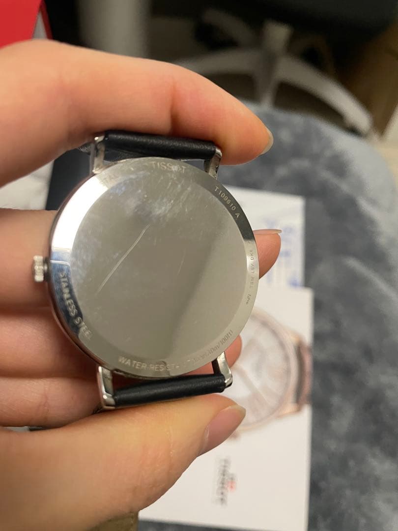 TISSOT ティソ T109610A エブリタイム クォーツ 不動 交換推奨