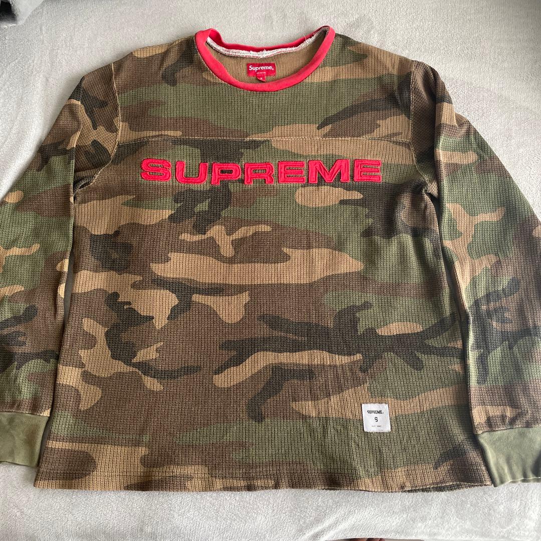 シュプリーム 迷彩 ロンT - メルカリ