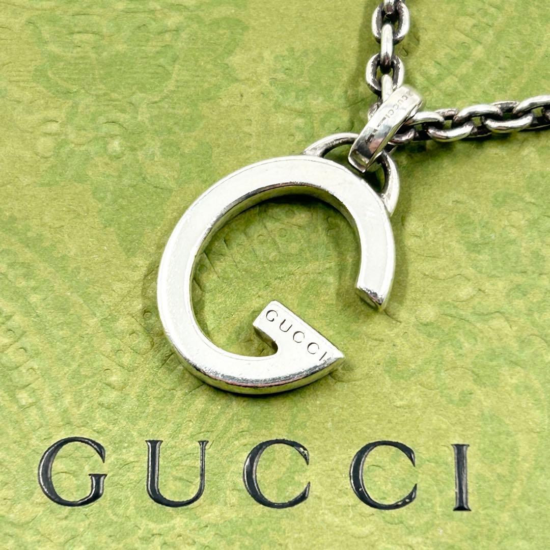 美品✨　グッチ　GUCCI ネックレス　ロゴモチーフ　G シルバー Ag925 グッチ GUCCI ネックレス ジュエリー ペンダント GGロゴモチーフ