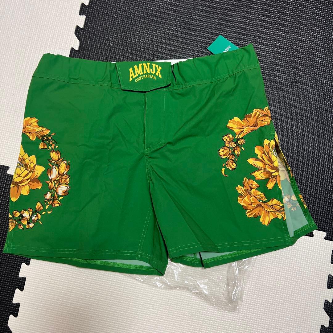 AMNJX 緑色 平本蓮 ファイトパンツ - メルカリ