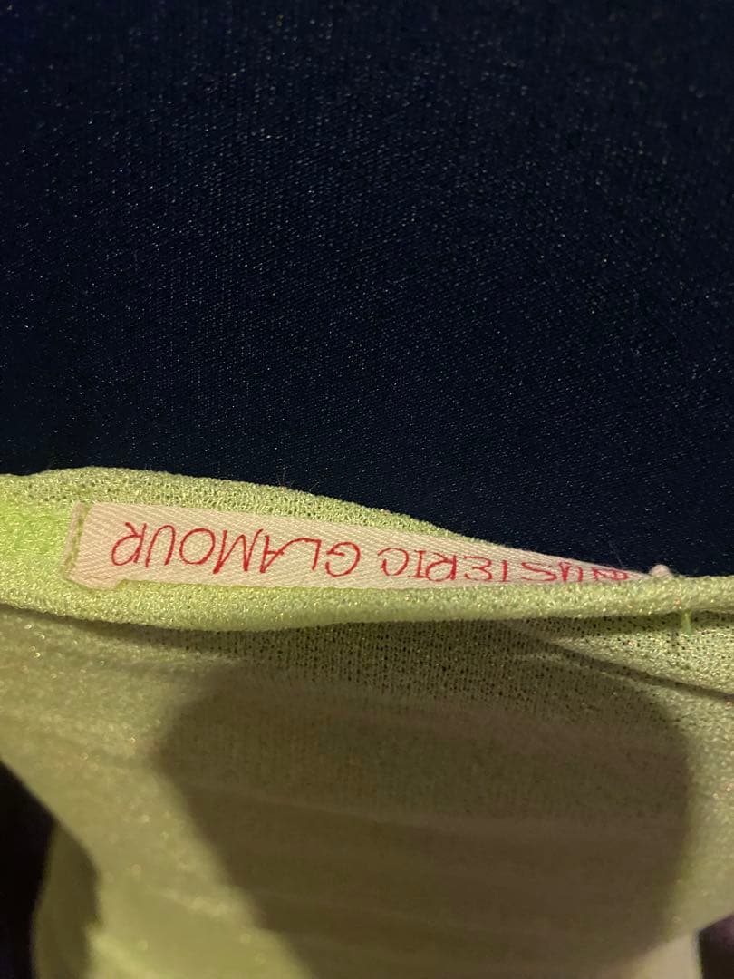 新品 初期 ヒステリックグラマー '90 シアーラメ クロスキャミソール