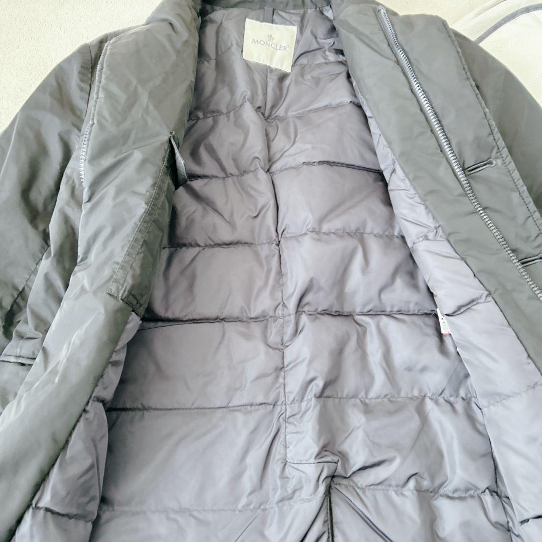 モンクレール MONCLER ダウンジャケット チェスターコート 1 ネイビー