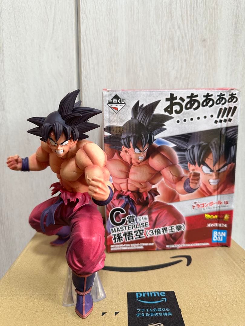 一番くじ ドラゴンボールEX天下分け目の超決戦!! C賞 孫悟空 界王拳