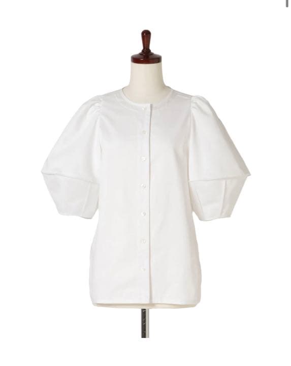 ラドローLUDLOW cymbal シンバル半袖 ブラウス