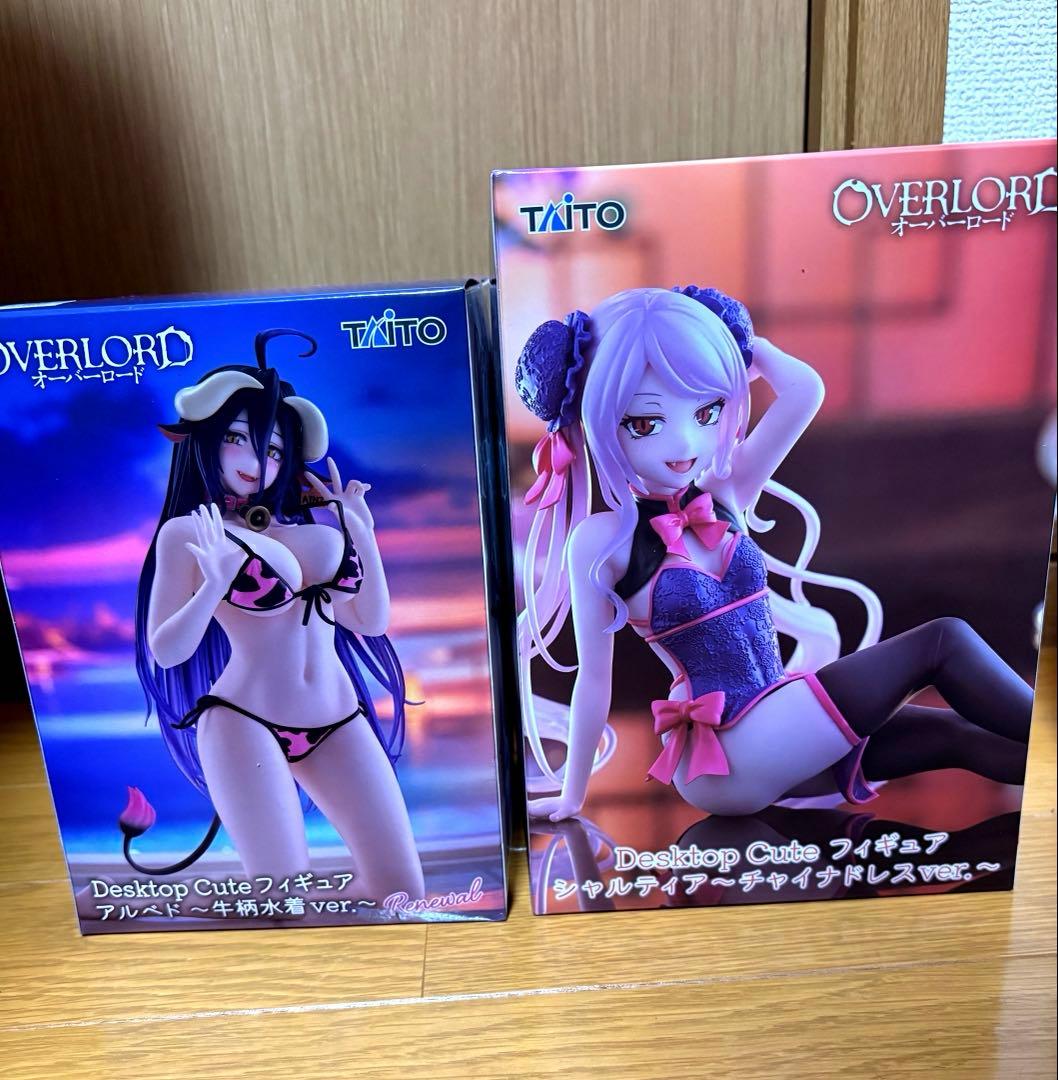 新品未開封】オーバーロードDesktop Cute シャルティア アルベド