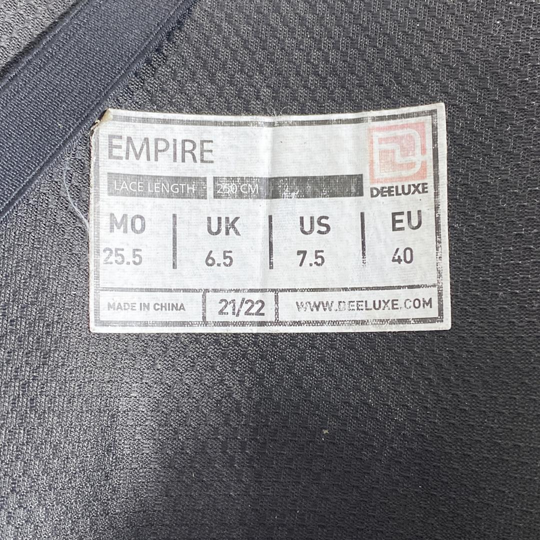 スノーボード DEELUXE EMPIRE 25.5cm 21-22