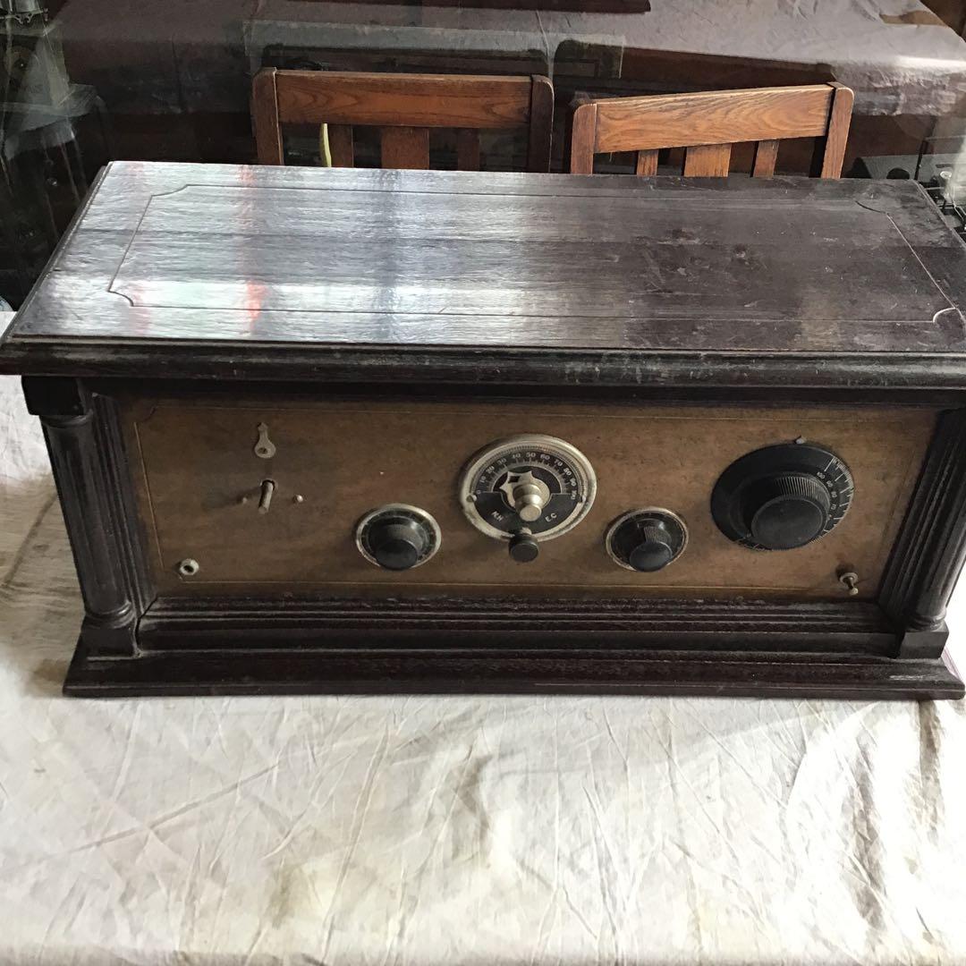 大正時代　アンティーク鉱石ラジオ　ラジオ 小林健二「ぼくらの鉱石ラジオ」 | アーティスト小林健二の道具や技法