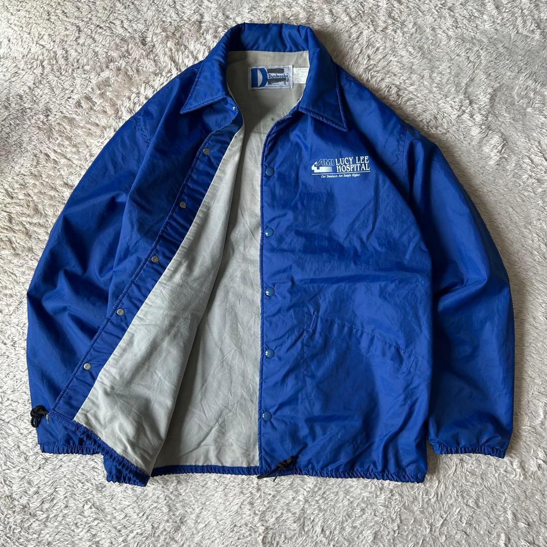 80s DUNBROOKE coach jacket L blue USA製 - メルカリ