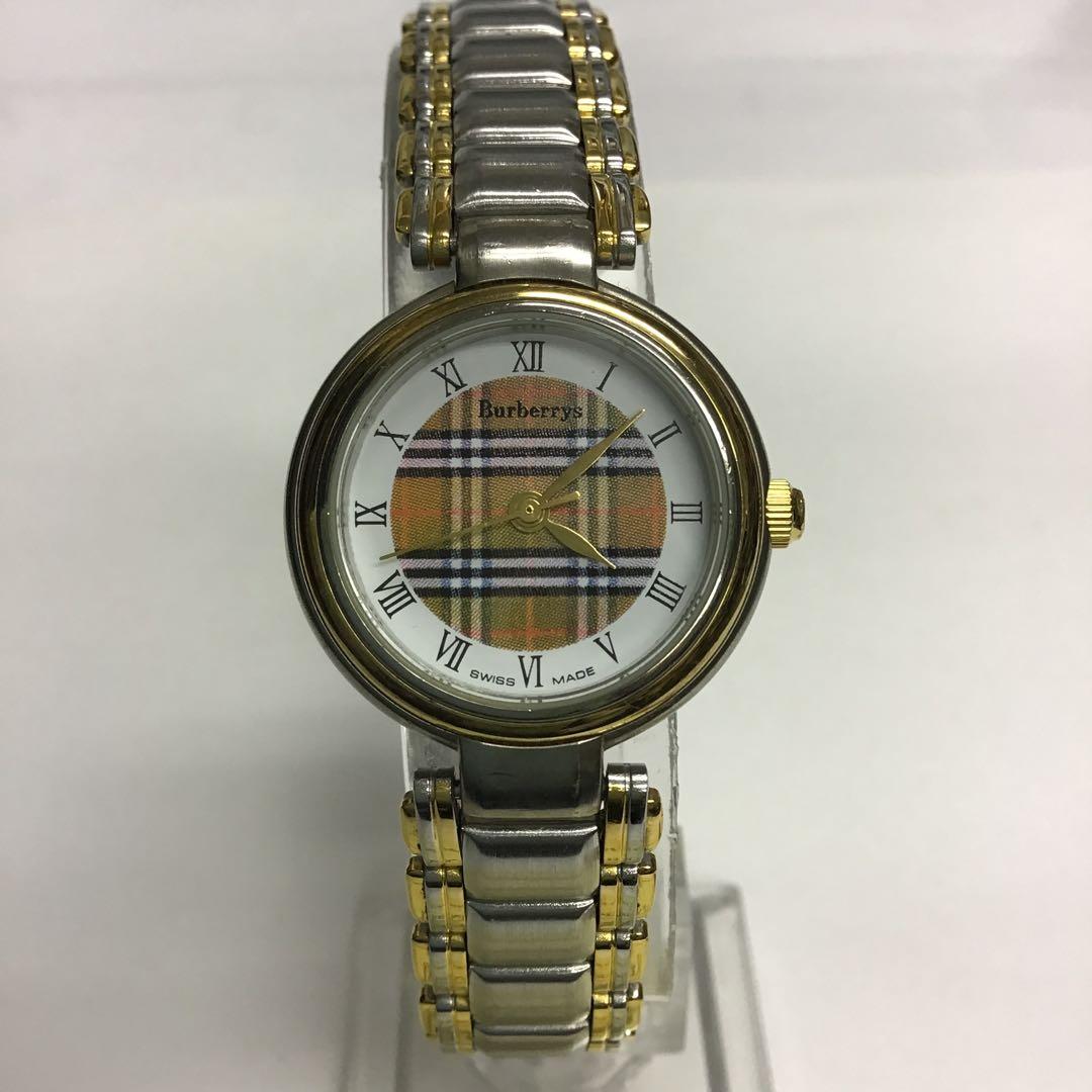❣️Burberrysバーバリー❣️ノバチェック柄クォーツ腕時計11500L